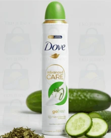 Dove Advanced Care Go Fresh Cucumber & Green Tea Deodorant Spray 250ml Pack Of 6 - 多樣化香型 - 查看 6