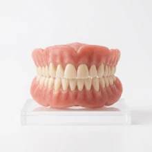 Moldable Self-Fitting Cosmetic Teeth Set Upper & Lower Fake Teeth Veneers For Narrow & Wide Arches Easy At-Home Use No Dentist Needed Comfortable Reusable - trắng - Xem 9