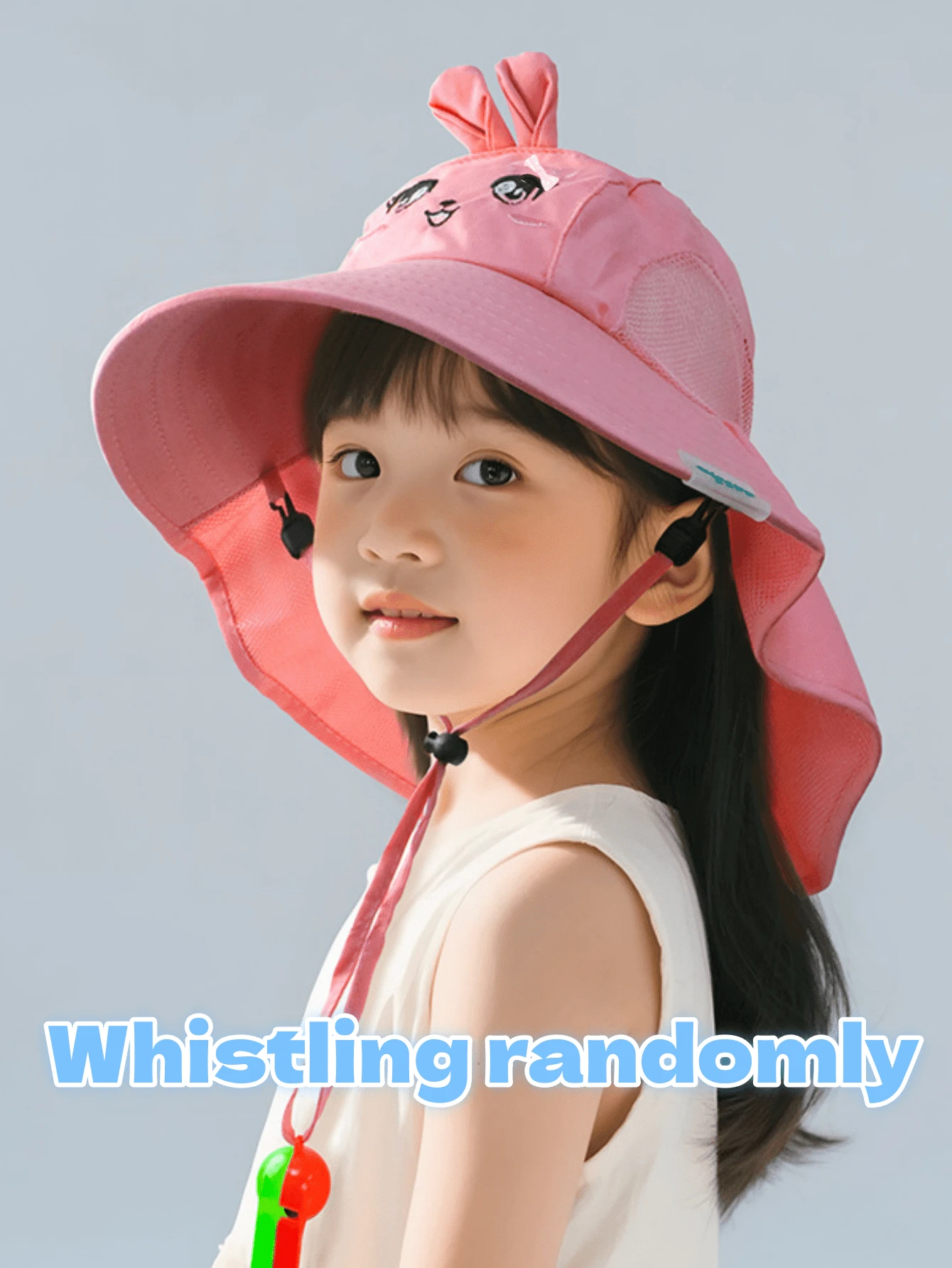 Kids' Lightweight Breathable Sun Hat, Girls' UV Protection Beach Hat, Boys' Summer Sun Cap, Toddler Bucket Hat - 1PC - View 1