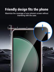 5片装隐私保护智能手机钢化玻璃屏幕保护膜，兼容三星Galaxy S26 S25 S24/ 17 16/华为/荣耀/小米15T/Poco/Note 15，全覆盖，9H硬度，防指纹，防窥。 - 黑色 - 查看 8