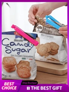 30/22/15/1pc Portable, Reusable Food Sealing Clips That Are Moisture- And Dust-Proof; Suitable For Various Plastic And Snack Bags, Making Organization Easy In The Kitchen, Home, Or Office (Styles Selected At Random). - Multicolor - View 3