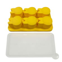 6格硅胶冰格模具，按压式不粘冰格托盘，动物造型冰格模具，家用娱乐 - 彩色 - 查看 15