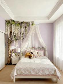 10/30 piezas Guirnalda de flores de glicinia artificial blanca, corona de vid de glicinia, decoración colgante de flores, guirnalda floral de seda de glicinia para decoración del hogar, decoración de habitaciones, decoración de paredes, decoración de bodas, decoración de mesas, decoración de fiestas, decoración de cumpleaños, decoración de dormitorios, decoración de jardines, decoración interior y exterior, decoración de primavera, decoración del Día de la Madre, flores artificiales, plantas falsas, centro de mesa - Blanco puro - Ver 2