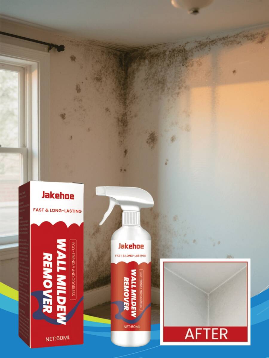 Dung dịch tẩy nấm mốc tường Jakehoe, dung dịch tẩy nấm mốc gạch và sàn nhà tắm, chất tẩy vết bẩn và chống nấm mốc cho tường.