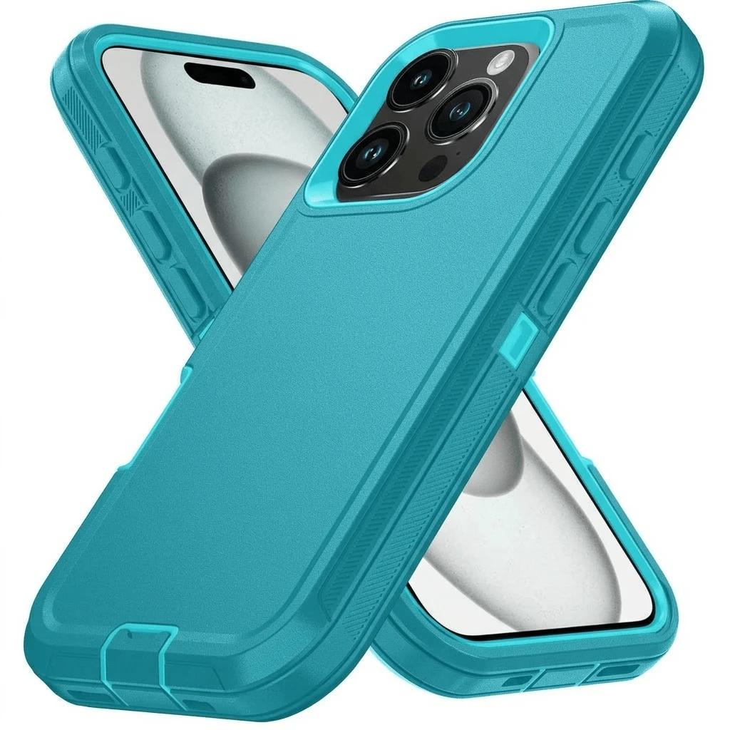 FOGEEK Solid Color Shock Proof, Drop Proof, Anti-Slip Multi-Layer Protective Phone Case (3 In 1), Compatible With IPhone Waterproof Anti-Fall Scratch Resistant,International Version, Not The Domestic Version