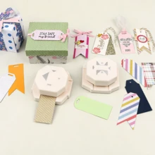 4-In-1 Tag Punch For Paper Crafts, 4 Shapes Label Corner Punches For DIY Card Making Scrapbooking - 4-in-1 Tag Punch - View 6
