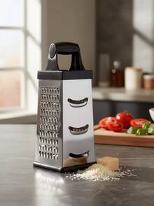 Stainless Steel Grater 4 Sides Food Grater Kitchen Fruits And Vegetables Home Kitchen - Dụng cụ bào 4 mặt - Xem 6