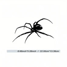 Pegatina de coche de araña - Calcomanía de advertencia resistente al agua, decoración exterior del vehículo, accesorio de coche único y creativo - Adecuado para puertas y ventanas de automóviles - Calcomanía autoadhesiva duradera y de alta adherencia - Pegatina de Halloween - Accesorio de coche - Regalo navideño - Multicolor - Ver 7