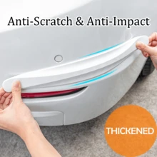 Bộ 2 miếng dán chống va chạm cho cản trước và sau xe hơi, miếng dán bảo vệ thân xe, chống trầy xước, chống va chạm, miếng dán bảo vệ. - A - Xem 2