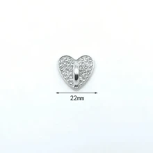 Metal Rhinestone DIY Phone Case Decor Accessories, With Adhesive Holder Base, Heart, Star, Flower Patterns, Universal Hook - Multicolor - View 5