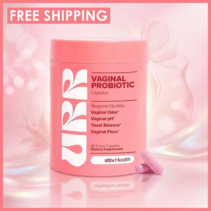 Probióticos vaginales para mujeres para el equilibrio del pH con prebióticos - 60 unidades - 1 pieza - Ver 1