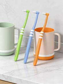 Bàn chải kẽ răng nhọn, bàn chải làm sạch chỉ nha khoa, đóng gói đơn, bàn chải làm sạch chỉnh nha, bàn chải vệ sinh răng miệng, làm sạch răng, sức khỏe răng miệng - Nhiều màu - Xem 3