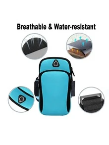 黑色跑步手机袋，适合日常使用 - 多色 - 查看 5