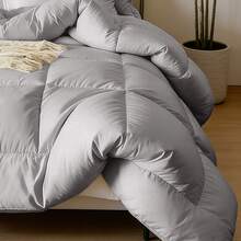7-Pcs Or 5-Pcs Soft And Breathable Checkered Comforter Sets Queen, As A Family Gift. Includes Fitted Sheet, Flat Sheet, Pillowcase And Comforter, Bed In A Bag, A Luxurious Bedding Set, Machine Washable - Màu Xám nhạt - Xem 6