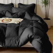 7-Pcs Or 5-Pcs Soft And Breathable Checkered Comforter Sets Queen, As A Family Gift. Includes Fitted Sheet, Flat Sheet, Pillowcase And Comforter, Bed In A Bag, A Luxurious Bedding Set, Machine Washable - 任意顏色出貨 - 查看 5