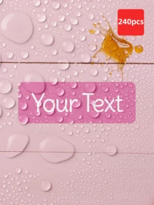 1/60/120/240/360 Pcs Personalized Name Labels, Floral Patterns, Waterproof, Oil-Resistant, For Luggage, Tents, Sports Equipment, Storage Boxes, Suitable For College Students, Teachers, Parents, Holographic, Back To School, Aesthetic - Multicolor 1 - View 20
