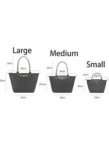 Women's Leather Handbag – Large Genuine Leather Shoulder Bag, Spacious Shopper With Waterproof Metal Zipper, Multiple Interior Compartments & Stylish Design For Work, Travel & Everyday Use - Tro súng - Xem 3
