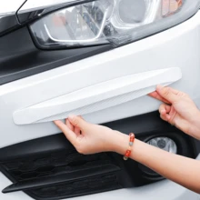 Bộ 2 miếng dán chống va chạm cho cản trước và sau xe hơi, miếng dán bảo vệ thân xe, chống trầy xước, chống va chạm, miếng dán bảo vệ. - A - Xem 5