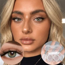 39 Pairs Of Colored Contact Lens, Offering Various Color Options. Equipped With A Contact Lens Case And Wearing Tools, Suitable For Year-Round Use, For Eye Makeup, Role-Playing, Festival Event Dressing, Halloween Costume Cosplay, Etc. - Nhiều màu - Xem 19