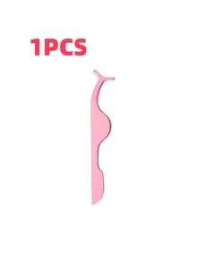 9对柔软蓬松的3D仿貂毛假睫毛，手工卷翘人造貂毛假睫毛，自然浓密睫毛，玫瑰红色睫毛嫁接 - 黑色 - 查看 6