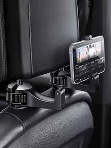 Homonth Adjustable Headrest Mounted Car Backseat Phone/Tablet Holder, Multifunctional Backseat Bracket, Slouchy Person Creative Bracket, Essential For Self-Driving, Suitable As Gift For Drivers, Various Styles Available - View 6