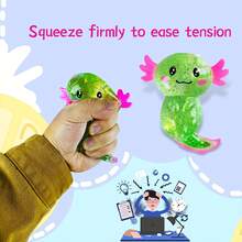 HOOLYUK 2PCS Axolotl Squishy Toy,Party Favors For Kids,Stress Relief Fidgets Toys,Soft And Cute,Holiday Gifts,Fun Cute Gift,Birthday Gifts,Easter Gifts,Kids Toys,Boy Toys,Toys For Girl,Toys For Kids,Goodie Bag Stuffers -Assorted Varieties - Nhiều màu - Xem 5