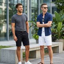 Men Shorts - 彩色 - 查看 2