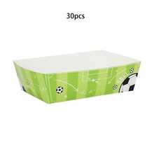 Hộp giấy đựng thức ăn dùng một lần hình thuyền bóng đá (10/20/30 chiếc) - Kích thước 4.7x 3.1x1.5 inch, màu xanh lá cây, họa tiết sân bóng đá, hộp giấy đựng khoai tây chiên, nachos, khoai tây chiên, tacos, thích hợp cho tiệc sinh nhật bóng đá, ngày thi đấu, tiệc mừng em bé, trang trí tiệc thể thao ngoài trời. Phù hợp cho cả nam và nữ. - Nhiều màu - Xem 9