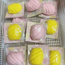 逼真PU菠萝慢回弹挤压玩具，柔软质感减压玩具，创意成人挤压发泄玩具 - 彩色 - 查看 4