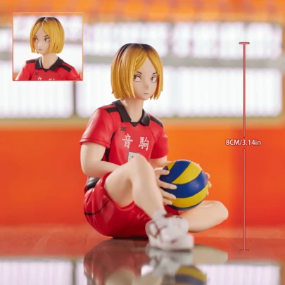 1个动漫人物PVC电竞主题房间摆件，可收藏装饰，适用于家居、办公室、书架 - 高度还原角色雕像，动漫主题礼物，适合女孩，宅文化装饰，毕业、友谊、节日礼物