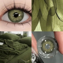 39 Pairs Of Colored Contact Lens, Offering Various Color Options. Equipped With A Contact Lens Case And Wearing Tools, Suitable For Year-Round Use, For Eye Makeup, Role-Playing, Festival Event Dressing, Halloween Costume Cosplay, Etc. - Nhiều màu - Xem 4