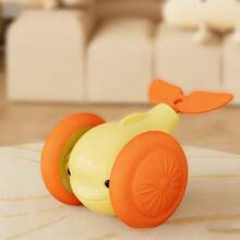 智能电动鲸鱼造型猫玩具车，宠物自娱自乐车，猫咪娱乐放松的理想之选 - 彩色 - 查看 7