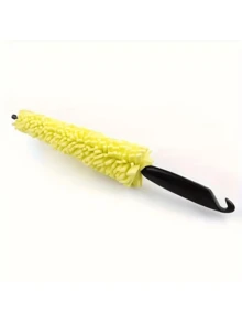 Pointed Sponge Wheel Cleaning Brush - Car Detail Cleaning Tool For Wheel Rim Crevices - A - View 9
