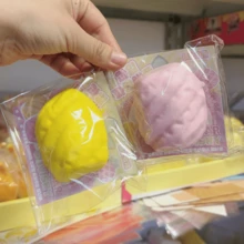 逼真PU菠萝慢回弹挤压玩具，柔软质感减压玩具，创意成人挤压发泄玩具 - 彩色 - 查看 8