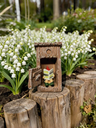 1pc Imaginative, Rustic Resin Gardening Gnome Reading Newspaper - 3D Outdoor Toilet Decor With Realistic Details - Humorous Home And Garden Decoration Gift Suitable For Those Who Enjoy Humor And Gardening