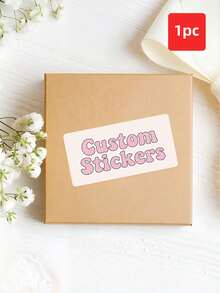 1–120 st. rektangulära klistermärken – med personliga etiketter, varumärkeslogotyper, företagsdekaler, fraktetiketter och ordersigill. Dessa klistermärken fungerar som den perfekta sista touchen för bröllopsgåvor, födelsedagspresentpåsar, kuvertsigill, festdekorationer och ljus. - Multifärgad - Visa 51