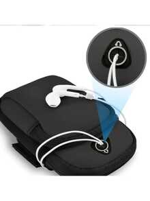 黑色跑步手机袋，适合日常使用 - 多色 - 查看 3