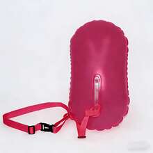 1PC PVC Inflatable Swim Buoy With Tow Float, Adjustable Waist Belt, For Swimmers Triathletes Divers - Multicolor - View 7
