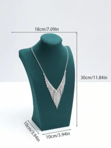 1 Giá đỡ trưng bày dây chuyền, giá đựng trang sức hình chữ H dùng cho mặt dây chuyền. - Nhiều màu - Xem 11