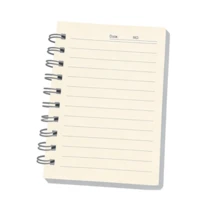 A6/A5/A4 螺旋笔记本 - 80 张/160 页，横线和方格设计，加厚 PP 装订，双线圈装订，耐用封面，简约便携，适合学习、工作、日记、旅行 - 小型记事本、素描本、办公和学生使用 - 均碼 - 查看 15