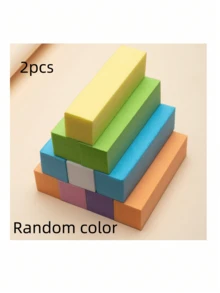 指甲抛光工具 四面抛光指甲锉 - 白色 - 查看 10