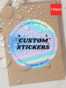 1-120 nhãn và hình dán tùy chỉnh: Bạn có thể tạo bất kỳ hình dán cá nhân hóa nào với họa tiết hoặc văn bản tùy chỉnh. Những hình dán chống thấm nước và bền này có nhiều kiểu dáng khác nhau, bao gồm cả tùy chọn trong suốt và ba chiều để đáp ứng nhu cầu của bạn. Chúng phù hợp cho nhà cửa, nhà bếp, phòng ăn, phòng tắm, phòng khách, phòng ngủ, văn phòng và các không gian khác. - Nhiều màu 2 - Xem 70