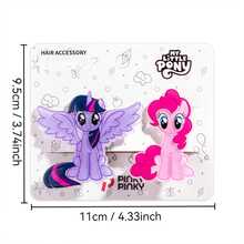MY LITTLE PONY 2件套合作款卡通发夹套装，包含粉色小马、彩虹小马和可爱小马三种可爱造型，色彩鲜艳，忠实还原动画角色，做工精细，质感丰富，是女士的时尚配饰。 - 彩色 - 查看 8