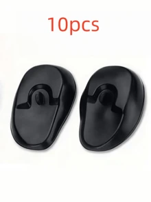 EELHOE 1 Pair Salon Ear Covers, Plastic Hair Dye Ear Protectors, Silicone Shower Ear Covers For Home And Hair Salon - Multicolor - View 13