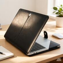 Premium Leather Pro/Air Protective Case - Magnetic Closure Design, Scratch-Resistant, Soft Touch, Slim Professional Fit For Work And Commute - View 10
