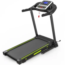 Folding Treadmill For Home, 3.5HP Quiet Motor & App Control, 3D Virtual Running, Shock Absorption, 400 Lb Capacity, LCD Display, Bluetooth Speakers, Small Treadmills For Small Spaces - 美規A型插(110-127V) - 查看 2