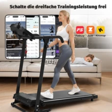Folding Treadmill With Handle Bar, 300 LBS Weight Capacity, Portable Walking Pad Treadmills For Home,APP Control,2.5HP - View 6