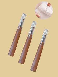 Large Brown Seam Ripper Tool, Smooth Cutting Lint Remover, Suitable For DIY Fabric Projects, Clothing Repair, Sewing And Daily Needlework - Brown Suture Remover - View 6