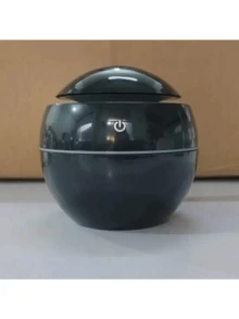 1个USB黑色香薰机，带彩色灯光，适用于卧室，USB供电，触摸控制，静音运行，小巧设计，适用于21-30㎡房间，卧室加湿器 | 现代加湿器 | 静音加湿器，卧室加湿器 - 多種 - 查看 8