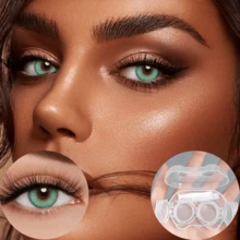 39 Pairs Of Colored Contact Lens, Offering Various Color Options. Equipped With A Contact Lens Case And Wearing Tools, Suitable For Year-Round Use, For Eye Makeup, Role-Playing, Festival Event Dressing, Halloween Costume Cosplay, Etc. - Nhiều màu - Xem 35